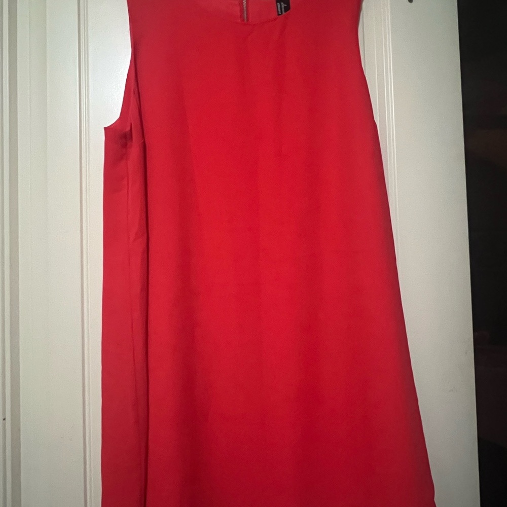 Forever 21 Red Sleeveless Dress